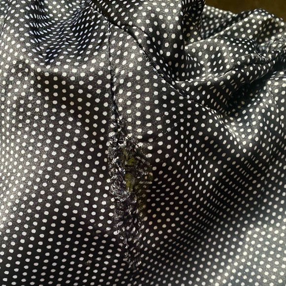 Cute neon yellow jacket with black polka dot lining - Picture 6 of 7